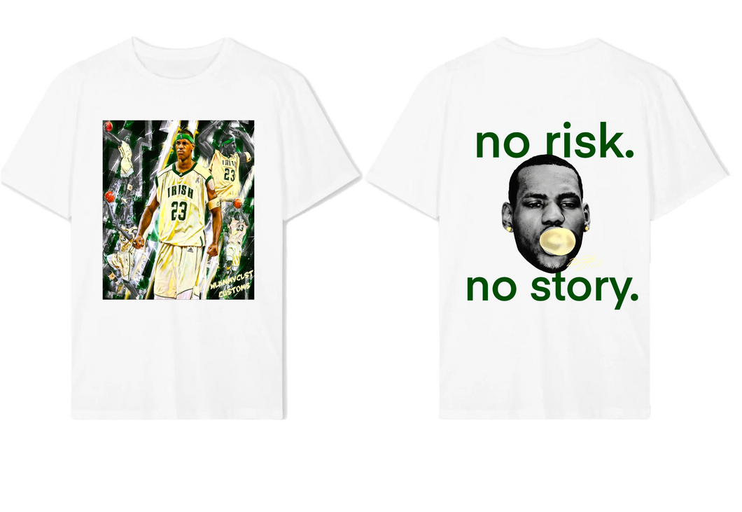 Wlknmyclst No Risk No Story Tee