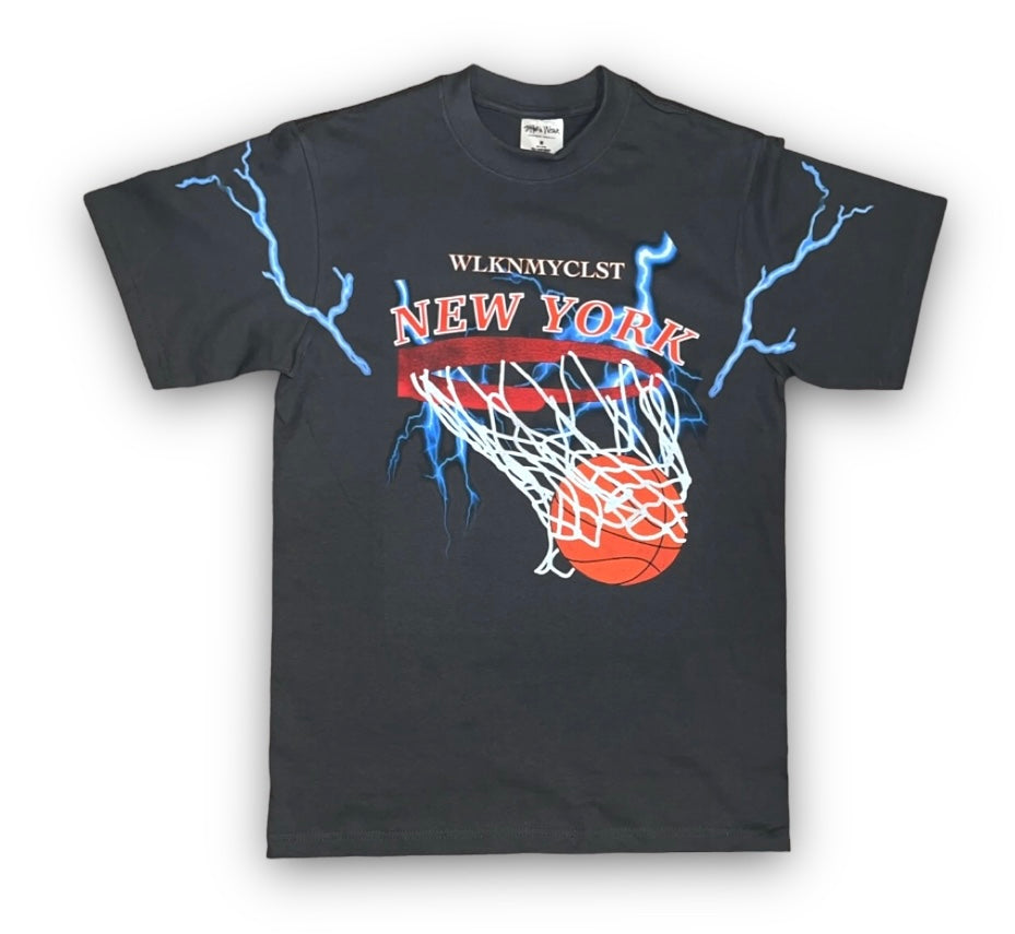 Wlknmyclst NY Hoops Tee