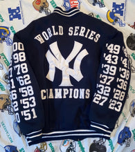 Load image into Gallery viewer, NY Yankees World Series Champions Jacket
